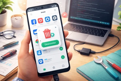 supprimer une application préinstallée sur Android
