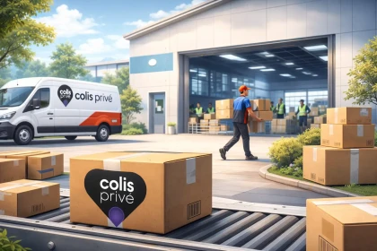 votre colis est arrivé sur notre agence régionale chez Colis Privé