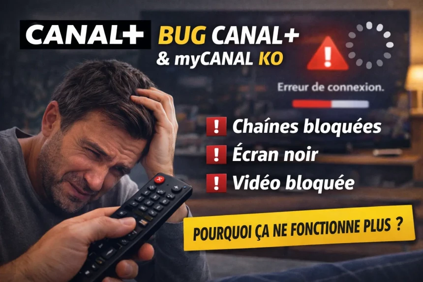 Problèmes avec Canal+ et myCANAL